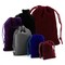 SKUSHOPS 25-100 Velvet Drawstring Pouch Jewelry Baggie Party Bag Set